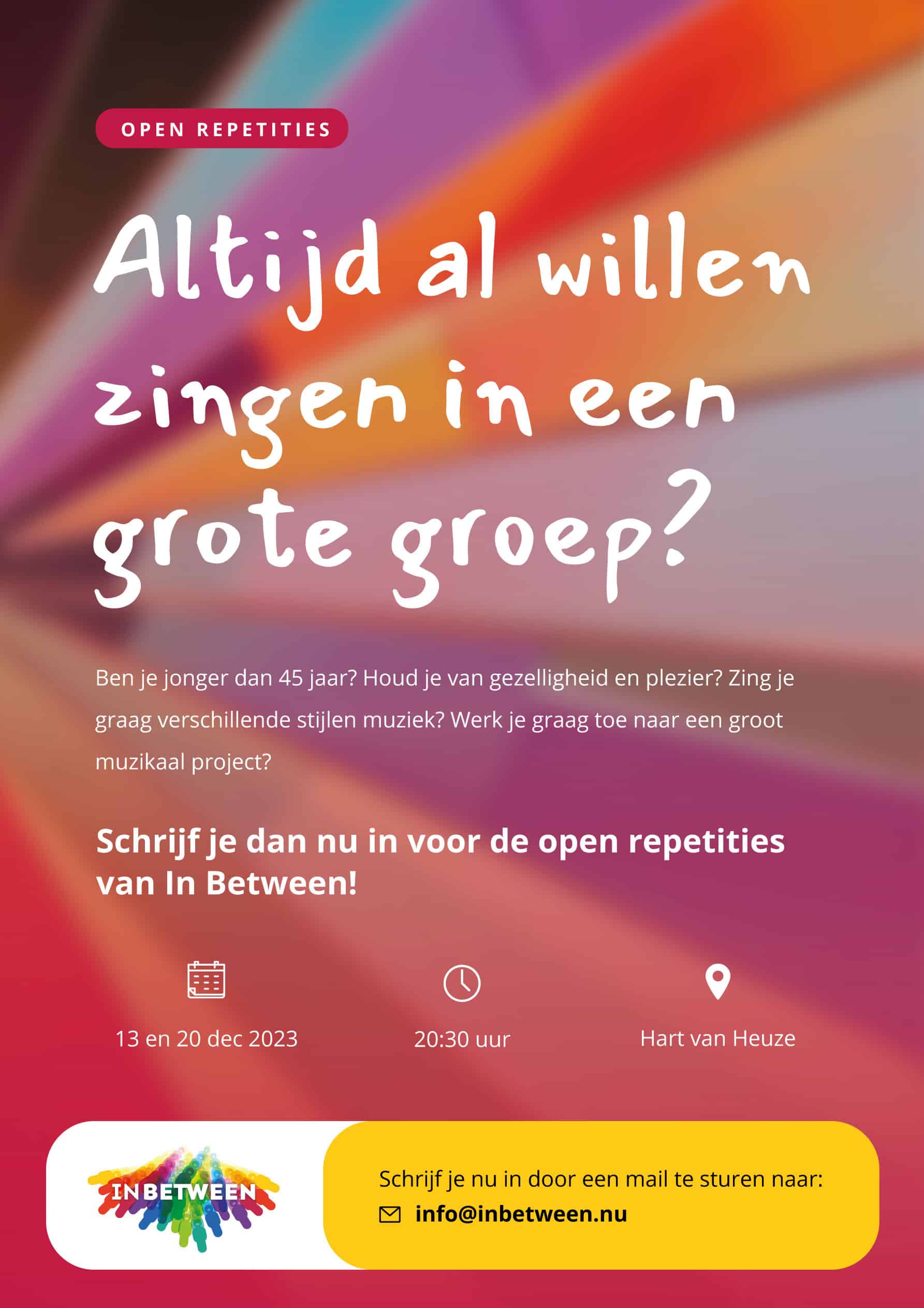 20231213 IB -openrepetities-poster